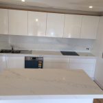 White Painted Kitchen—Stoneworks in NSW