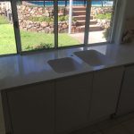 White Painted Sink—Stoneworks in NSW