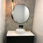 Beautiful Bathroom And Mirror — Stoneworks in NSW