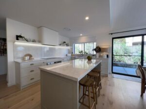 Kitchen With Marble Island — Custom Stone Benchtops, Vanities And More In Newcastle