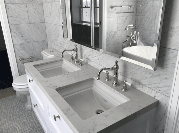Marble Bathroom — Custom Stone Benchtops, Vanities And More In Newcastle