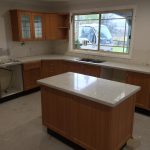 Kitchen under construction 2—Stoneworks in NSW