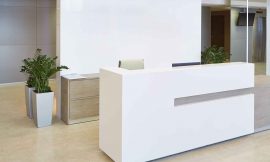 Reception Desk—Stoneworks in NSW